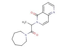 6-(2-azepan-1-yl-1-methyl-2-oxoethyl)-1,6-naphthyridin-5(6H)-one
