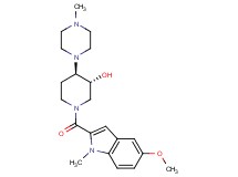 (3R*,4R*)-1-[(5-methoxy-1-methyl-1H-indol-2-yl)carbonyl]-4-(4-methyl-1-piperazinyl)-3-piperidinol