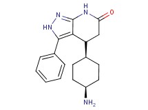 (4R)-4-(cis-4-aminocyclohexyl)-3-phenyl-2,4,5,7-tetrahydro-6H-pyrazolo[3,4-b]pyridin-6-one hydrochloride