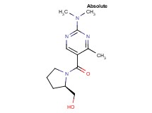 ((2R)-1-{[2-(dimethylamino)-4-methylpyrimidin-5-yl]carbonyl}pyrrolidin-2-yl)methanol