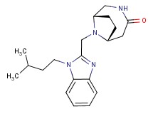 (1S*,6R*)-9-{[1-(3-methylbutyl)-1H-benzimidazol-2-yl]methyl}-3,9-diazabicyclo[4.2.1]nonan-4-one