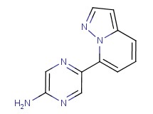 5-pyrazolo[1,5-a]pyridin-7-ylpyrazin-2-amine