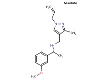 (1R)-N-[(1-allyl-3-methyl-1H-pyrazol-4-yl)methyl]-1-(3-methoxyphenyl)ethanamine