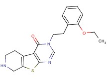 3-[2-(2-ethoxyphenyl)ethyl]-5,6,7,8-tetrahydropyrido[4',3':4,5]thieno[2,3-d]pyrimidin-4(3H)-one hydrochloride