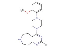 4-[4-(2-methoxyphenyl)-1-piperazinyl]-6,7,8,9-tetrahydro-5H-pyrimido[4,5-d]azepine dihydrochloride