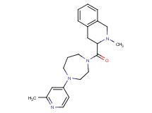 2-methyl-3-{[4-(2-methyl-4-pyridinyl)-1,4-diazepan-1-yl]carbonyl}-1,2,3,4-tetrahydroisoquinoline