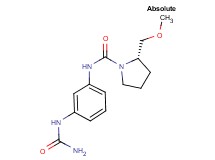 (2S)-N-{3-[(aminocarbonyl)amino]phenyl}-2-(methoxymethyl)pyrrolidine-1-carboxamide