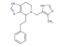 5-[(4-methyl-1H-imidazol-5-yl)methyl]-4-(2-phenylethyl)-4,5,6,7-tetrahydro-1H-imidazo[4,5-c]pyridine