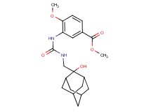 methyl 3-[({[(2-hydroxy-2-adamantyl)methyl]amino}carbonyl)amino]-4-methoxybenzoate