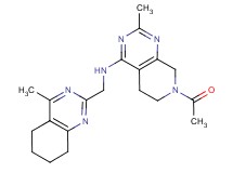 7-acetyl-2-methyl-N-[(4-methyl-5,6,7,8-tetrahydroquinazolin-2-yl)methyl]-5,6,7,8-tetrahydropyrido[3,4-d]pyrimidin-4-amine