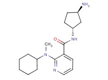 N-[rel-(1R,3R)-3-aminocyclopentyl]-2-[cyclohexyl(methyl)amino]nicotinamide dihydrochloride