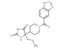 5-[1-(1H-1,2,3-benzotriazol-5-ylcarbonyl)piperidin-4-yl]-5-propylimidazolidine-2,4-dione