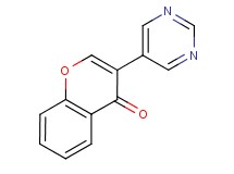 3-pyrimidin-5-yl-4H-chromen-4-one