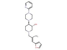 (3R*,4R*)-1-[(2E)-3-(2-furyl)-2-methyl-2-propen-1-yl]-4-[4-(2-pyridinyl)-1-piperazinyl]-3-piperidinol