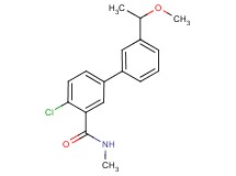 4-chloro-3'-(1-methoxyethyl)-N-methylbiphenyl-3-carboxamide