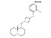 (1S,9aR)-1-{[3-(2-chlorophenoxy)-1-azetidinyl]methyl}octahydro-2H-quinolizine