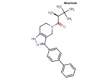 (2S)-1-(3-biphenyl-4-yl-1,4,6,7-tetrahydro-5H-pyrazolo[4,3-c]pyridin-5-yl)-3,3-dimethyl-1-oxobutan-2-amine