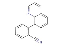 2-quinolin-8-ylbenzonitrile