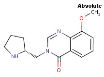 8-methoxy-3-[(2R)-pyrrolidin-2-ylmethyl]quinazolin-4(3H)-one