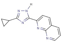 2-(3-cyclopropyl-1H-1,2,4-triazol-5-yl)-1,8-naphthyridine