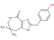 2-(4-hydroxybenzyl)-7,7-dimethyl-5,6,7,8-tetrahydroimidazo[4,5-c]azepin-4(1H)-one