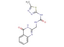 N-(5-methyl-1,3,4-thiadiazol-2-yl)-N'-[(4-oxo-3,4-dihydroquinazolin-2-yl)methyl]urea