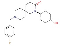 9-(4-fluorobenzyl)-2-(trans-4-hydroxycyclohexyl)-2,9-diazaspiro[5.5]undecan-3-one
