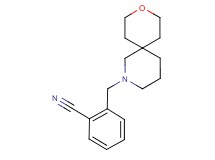 2-(9-oxa-2-azaspiro[5.5]undec-2-ylmethyl)benzonitrile