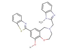 7-(1,3-benzothiazol-2-yl)-4-[(1-methyl-1H-benzimidazol-2-yl)methyl]-2,3,4,5-tetrahydro-1,4-benzoxazepin-9-ol