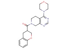 7-(3,4-dihydro-2H-chromen-3-ylcarbonyl)-4-morpholin-4-yl-5,6,7,8-tetrahydropyrido[3,4-d]pyrimidine