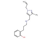 2-(3-{[(1-allyl-3-methyl-1H-pyrazol-4-yl)methyl]amino}propyl)phenol