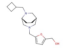 (5-{[(1S*,5R*)-6-(cyclobutylmethyl)-3,6-diazabicyclo[3.2.2]non-3-yl]methyl}-2-furyl)methanol