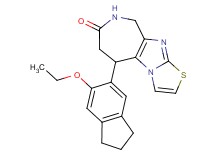 5-(6-ethoxy-2,3-dihydro-1H-inden-5-yl)-5,6,8,9-tetrahydro-7H-[1,3]thiazolo[3',2':1,2]imidazo[4,5-c]azepin-7-one
