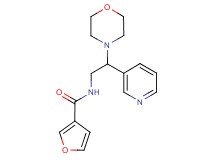 N-(2-morpholin-4-yl-2-pyridin-3-ylethyl)-3-furamide