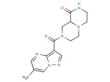 8-[(6-methylpyrazolo[1,5-a]pyrimidin-3-yl)carbonyl]hexahydro-2H-pyrazino[1,2-a]pyrazin-1(6H)-one