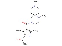 1-{4-[(1,9-dimethyl-1,4,9-triazaspiro[5.5]undec-4-yl)carbonyl]-3,5-dimethyl-1H-pyrrol-2-yl}ethanone