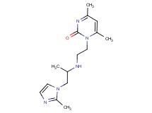 4,6-dimethyl-1-(2-{[1-methyl-2-(2-methyl-1H-imidazol-1-yl)ethyl]amino}ethyl)pyrimidin-2(1H)-one