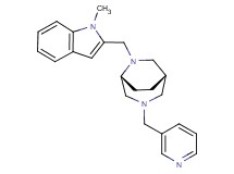 (1S*,5R*)-6-[(1-methyl-1H-indol-2-yl)methyl]-3-(3-pyridinylmethyl)-3,6-diazabicyclo[3.2.2]nonane