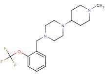 1-(1-methylpiperidin-4-yl)-4-[2-(trifluoromethoxy)benzyl]piperazine