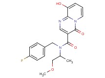 N-(4-fluorobenzyl)-9-hydroxy-N-(2-methoxy-1-methylethyl)-4-oxo-4H-pyrido[1,2-a]pyrimidine-3-carboxamide