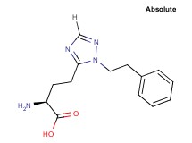 (2S)-2-amino-4-[1-(2-phenylethyl)-1H-1,2,4-triazol-5-yl]butanoic acid