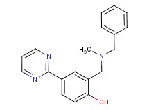 2-{[benzyl(methyl)amino]methyl}-4-(2-pyrimidinyl)phenol