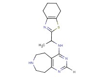 N-[1-(4,5,6,7-tetrahydro-1,3-benzothiazol-2-yl)ethyl]-6,7,8,9-tetrahydro-5H-pyrimido[4,5-d]azepin-4-amine dihydrochloride