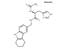 N-acetyl-N-(2,3,4,9-tetrahydro-1H-carbazol-6-ylmethyl)-L-histidinamide