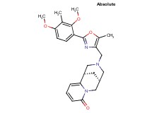 (1S,9S)-11-{[2-(2,4-dimethoxy-3-methylphenyl)-5-methyl-1,3-oxazol-4-yl]methyl}-7,11-diazatricyclo[7.3.1.0~2,7~]trideca-2,4-dien-6-one