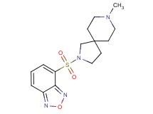 2-(2,1,3-benzoxadiazol-4-ylsulfonyl)-8-methyl-2,8-diazaspiro[4.5]decane