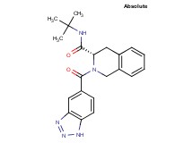 (3S)-2-(1H-1,2,3-benzotriazol-5-ylcarbonyl)-N-(tert-butyl)-1,2,3,4-tetrahydro-3-isoquinolinecarboxamide