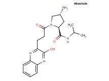 (4R)-4-amino-1-[3-(3-hydroxyquinoxalin-2-yl)propanoyl]-N-isopropyl-L-prolinamide