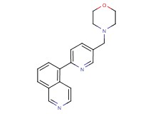 5-[5-(morpholin-4-ylmethyl)pyridin-2-yl]isoquinoline