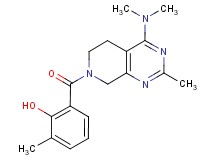 2-{[4-(dimethylamino)-2-methyl-5,8-dihydropyrido[3,4-d]pyrimidin-7(6H)-yl]carbonyl}-6-methylphenol